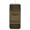 Kosmetyczka Camel Active khaki – wnętrze z przegrodami Camel Active khaki toiletry bag – interior with compartments